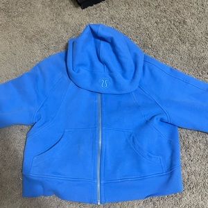 Lululemon blue scuba sweatshirt